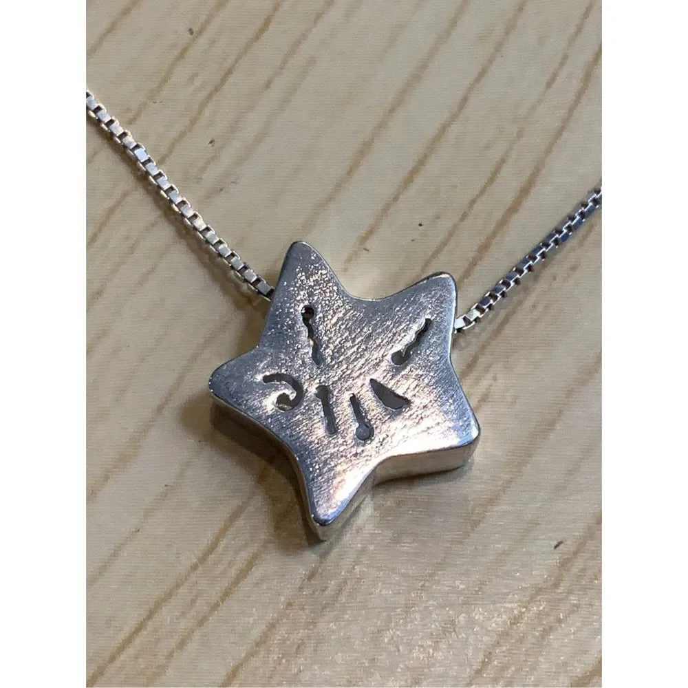 .925 Star and Box Chain Sterling Silver Jewelry #reward #night